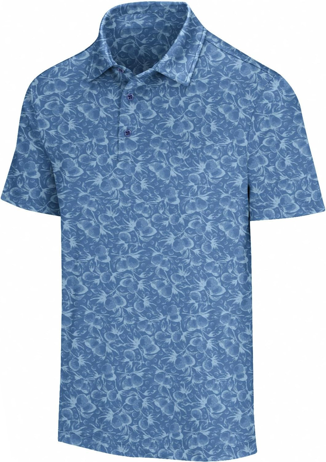 Quick Dry Golf Shirts for Men - Moisture Wicking Short-Sleeve Casual Polo Shirt