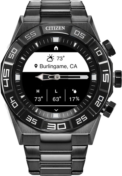 CZ Smart Gen 1 Hybrid Smartwatch 44Mm, Continuous Heart Rate Tracking, Fitness Activity, Golf App, Displays Notifications and Messages, Bluetooth Connection, 15 Day Battery Life