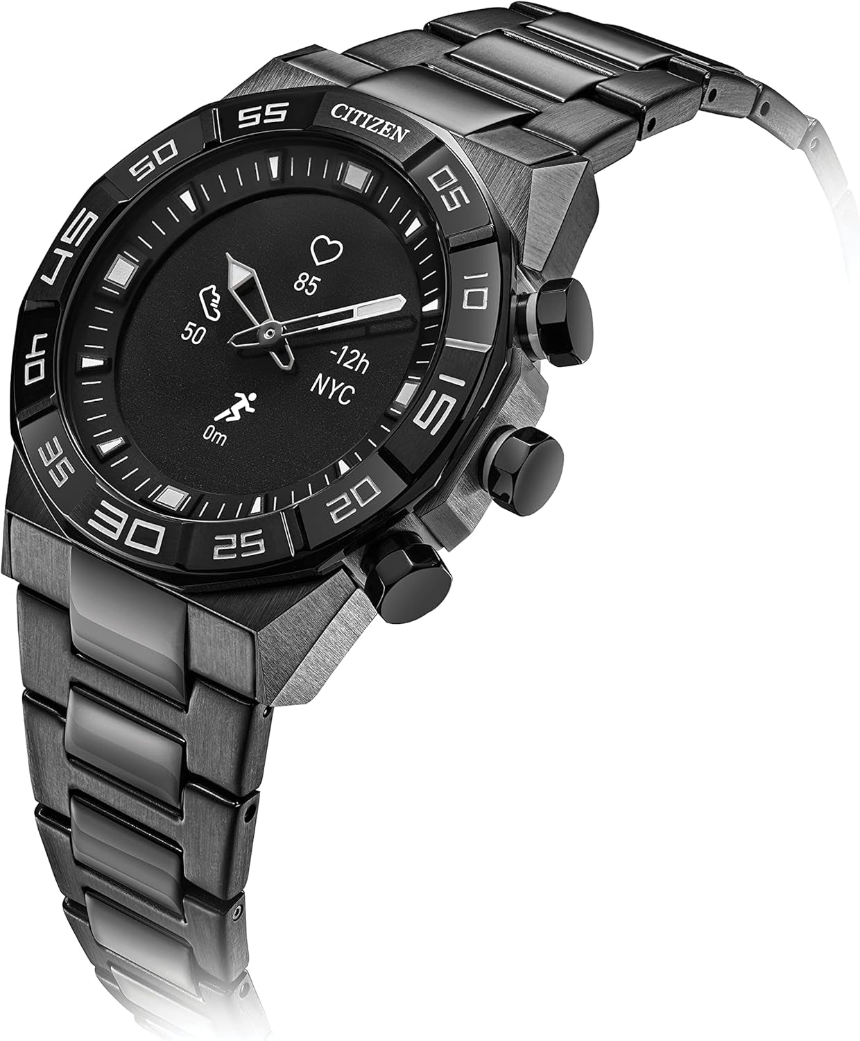 CZ Smart Gen 1 Hybrid Smartwatch 44Mm, Continuous Heart Rate Tracking, Fitness Activity, Golf App, Displays Notifications and Messages, Bluetooth Connection, 15 Day Battery Life