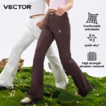 VECTOR Spring and Summer Women's Sports Slim Fit Bell Bottom Pants Are Suitable for Outdoor Sports Beach Cycling 2025