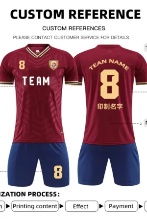 Men Women Customize New Football Jerseys Adults Kids Uniforms Shirts Futsal Sportswear Training Tracksuit Child Sports Outfit